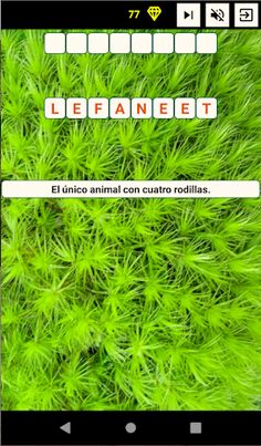 Anagramas para saber + - Screenshot 2