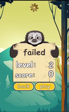 Zoo Slings : funny game - Screenshot 1