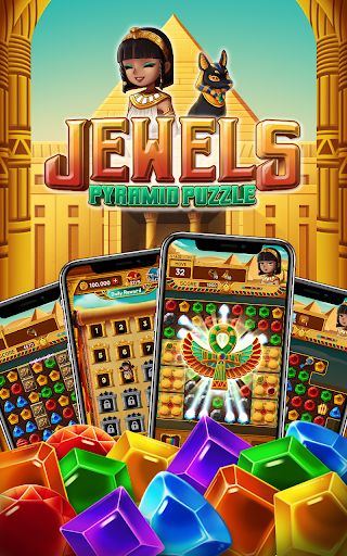 Jewels Pyramid Puzzle(Match 3) - Screenshot 3