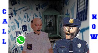 Granny Police Skibidi Call - Screenshot 1