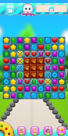 Pawpaw Gummy Candy Blast - Screenshot 1