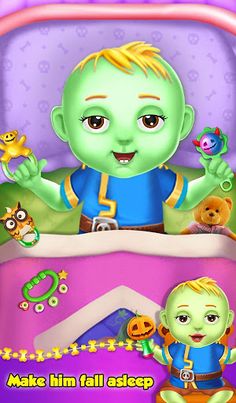 Halloween Baby Daycare Game - Screenshot 2
