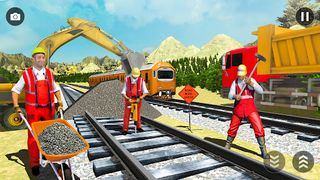 JCB Wala Game | Train Station - Screenshot 2