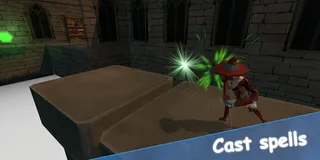Super Wizard Adventure 3D - Screenshot 1