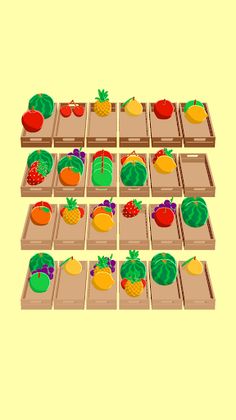 Fruit Sort Puzzle 3D - Screenshot 1