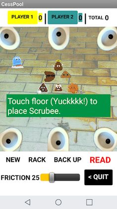 Poo Pool - Screenshot 1