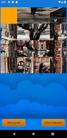 Superhero puzzle quiz - Screenshot 2