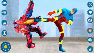 Police Rope Hero Spider Games - Screenshot 2
