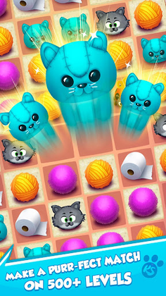 Kitty Snatch - Match 3 - Screenshot 4