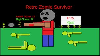 Retro Zombie Survivor - Screenshot 1