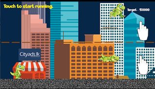 Dino City Run - Screenshot 2