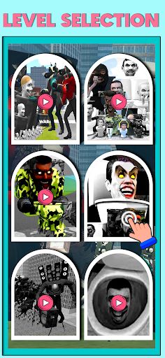 Toilet Man Monster Scratch It - Screenshot 1