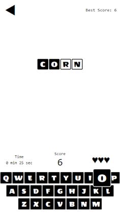 Words and Keyboard - Screenshot 4
