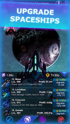 Galaxy Clicker: Idle Spaсe War - Screenshot 2