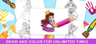 Rainbow Unicorn Coloring Book - Screenshot 2