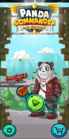 Panda: Skyforce AirAttack Game - Screenshot 1