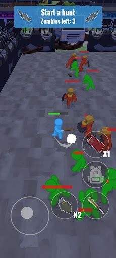 Zombie Rush: Parkour Survival - Screenshot 2