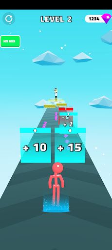 Tall Man Run : 3D Runner Game - Screenshot 1