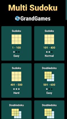Multi Sudoku - Screenshot 1