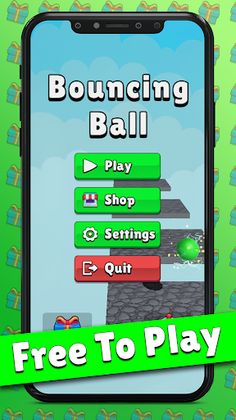 Bouncing Ball - Tile Bouncer - Screenshot 1
