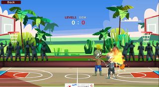 Zombie Hoop - Screenshot 2