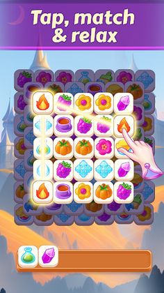 Witch Tile Match: magic puzzle - Screenshot 1