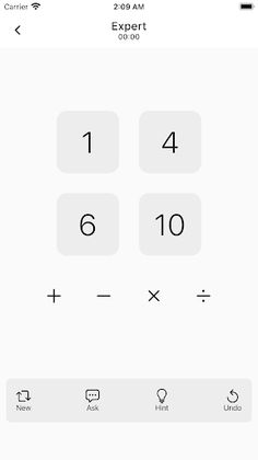 Math 24 - Challenge 24 Puzzle - Screenshot 4