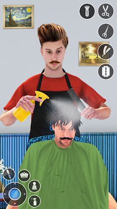 Hair Tattoo: Barber Salon Game - Screenshot 4