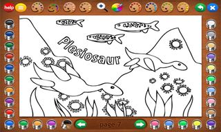Coloring Book 21: More Dinos - Screenshot 2