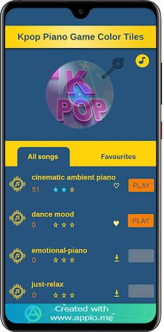 Kpop Piano Game Color Tiles - Screenshot 3