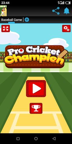 Baseball Game - Screenshot 1