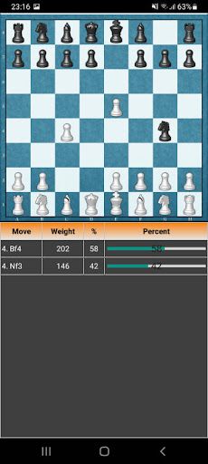 Chess Polyglot Explorer Pro - Screenshot 3