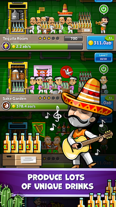 Pub Inc: Idle Merge Bar Tycoon - Screenshot 2
