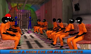 Stickman Prisoner Transport - Screenshot 1