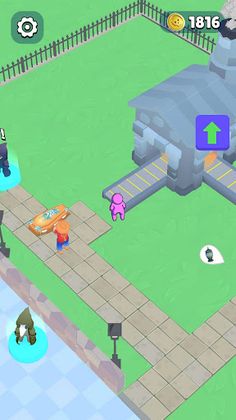 Creepy Idle: Tomb Park Tycoon - Screenshot 3