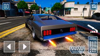 Car Ford Mustang Racing Game - Screenshot 1