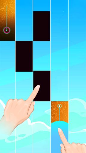 Piano Gold Tiles 3 - Music Gam - Screenshot 2