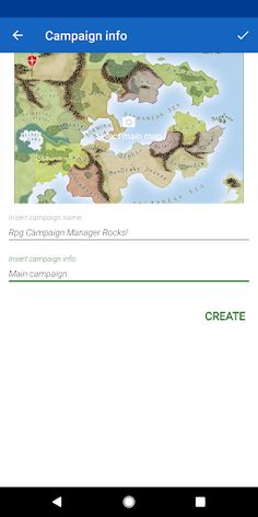 RPG Campaign Manager - Screenshot 2