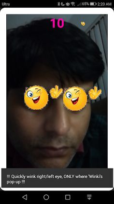 Wink Wink - Play With Eyes - Screenshot 2