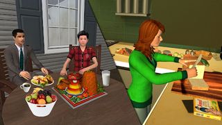 Virtual Mom Paper Girl Family - Screenshot 1