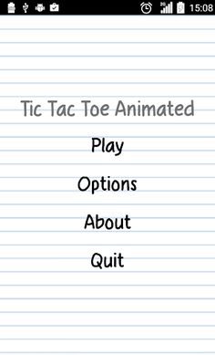 Animated Tic Tac Toe - Screenshot 4