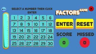 Factors Game - Screenshot 2