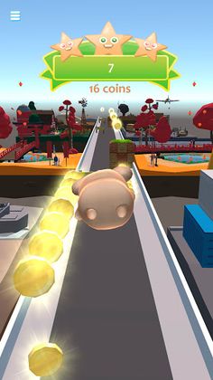Kawaii Hamster Run - Fun race - Screenshot 1