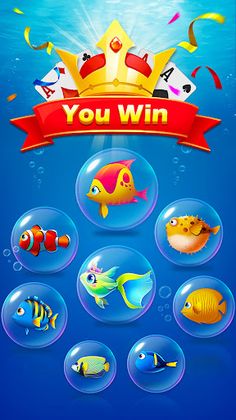 Solitaire Fish Klondike - Screenshot 4