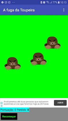 A Fuga da Toupeira - Screenshot 3