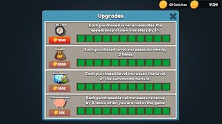 Monster Evolution Game - Screenshot 3