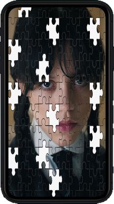 Wednesday Addams Jigsaw Puzzle - Screenshot 1