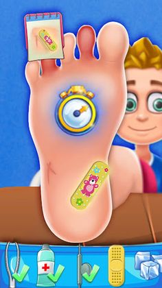 Foot ASMR Clinic: Doctor Games - Screenshot 3