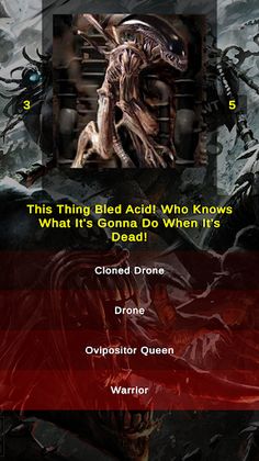 Xenomorph Alien Quiz - Screenshot 2