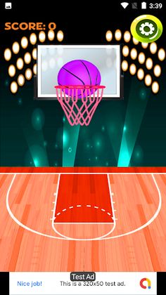 Throwing Basketball - Screenshot 3